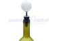 Le professionnel 4-1/4 » a poli la bouteille de vin en alliage de zinc de boule de golf de chrome Stoper